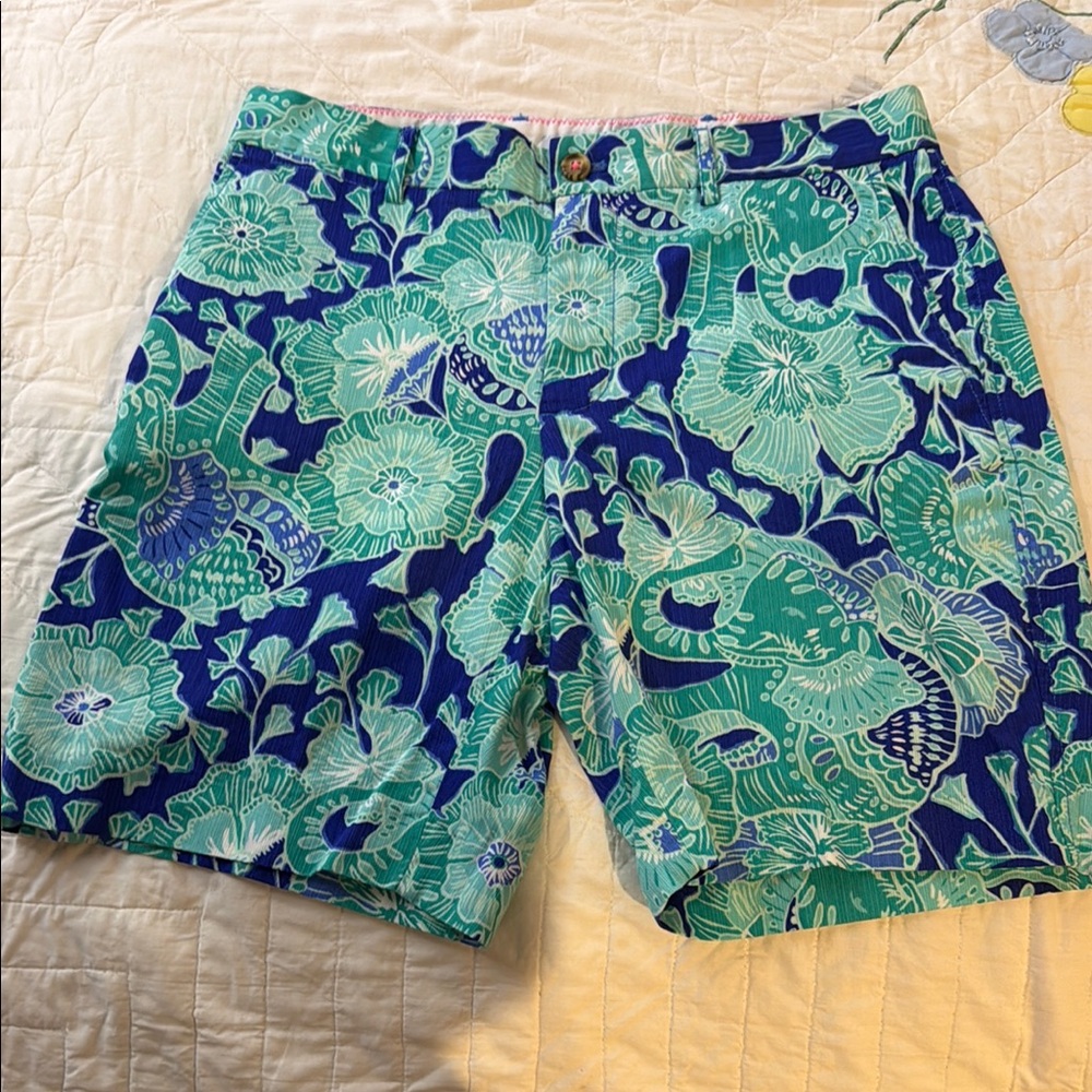 Lilly Pulitzer Mint To Be Men Shorts